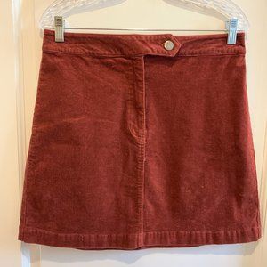Gianni Bini GB Corduroy Mini Skirt